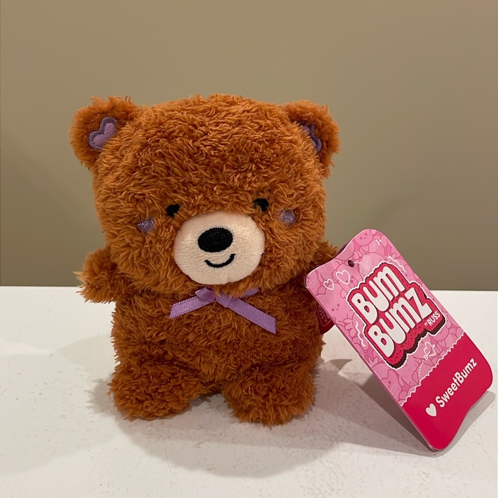 NWT 5” Blaise the Bear 🧸 SweetBumz Valentine Bumbumz by Russ SERIES 3